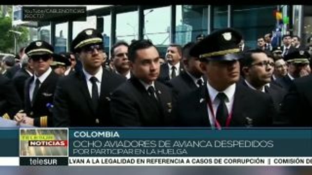 Avianca despide a ocho pilotos que permanecían en huelga