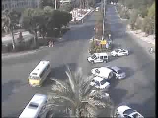 Mersin'deki trafik kazaları mobese kameralarında