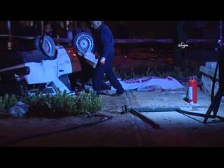 Otomobil şarampole uçtu; 2 ölü, 1 yaralı