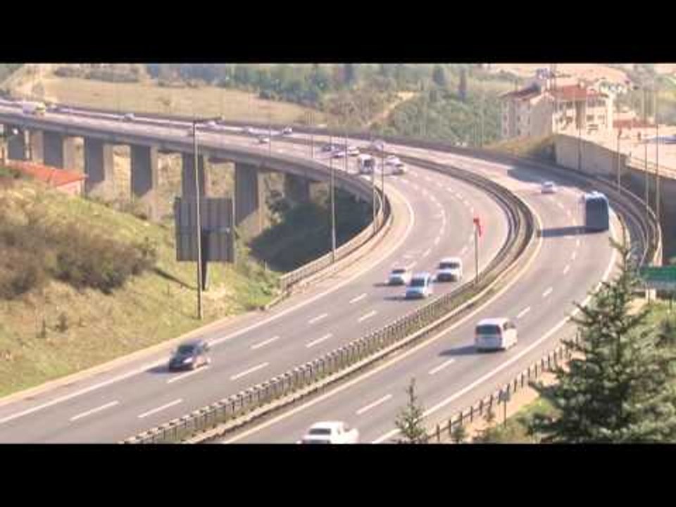 TEM Otoyolu'nun Kocaeli kesiminde trafik akıcı