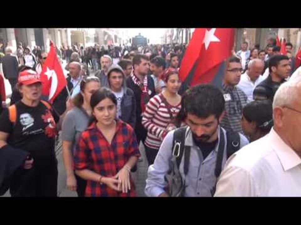 Taksim'de gerginlik
