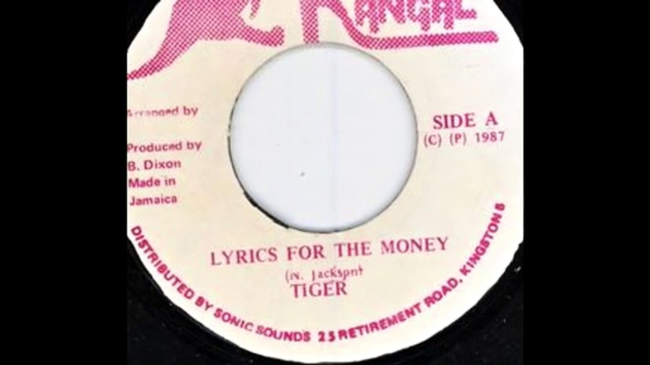 Tiger -  Lyrics for the money