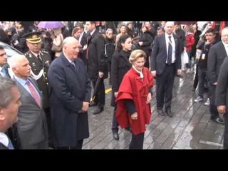 Norveç Kralı ve Kraliçesi Ayasofya'da