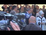 Başbakan Erdoğan, Barzani'yle birlikte miting alanını selamladı