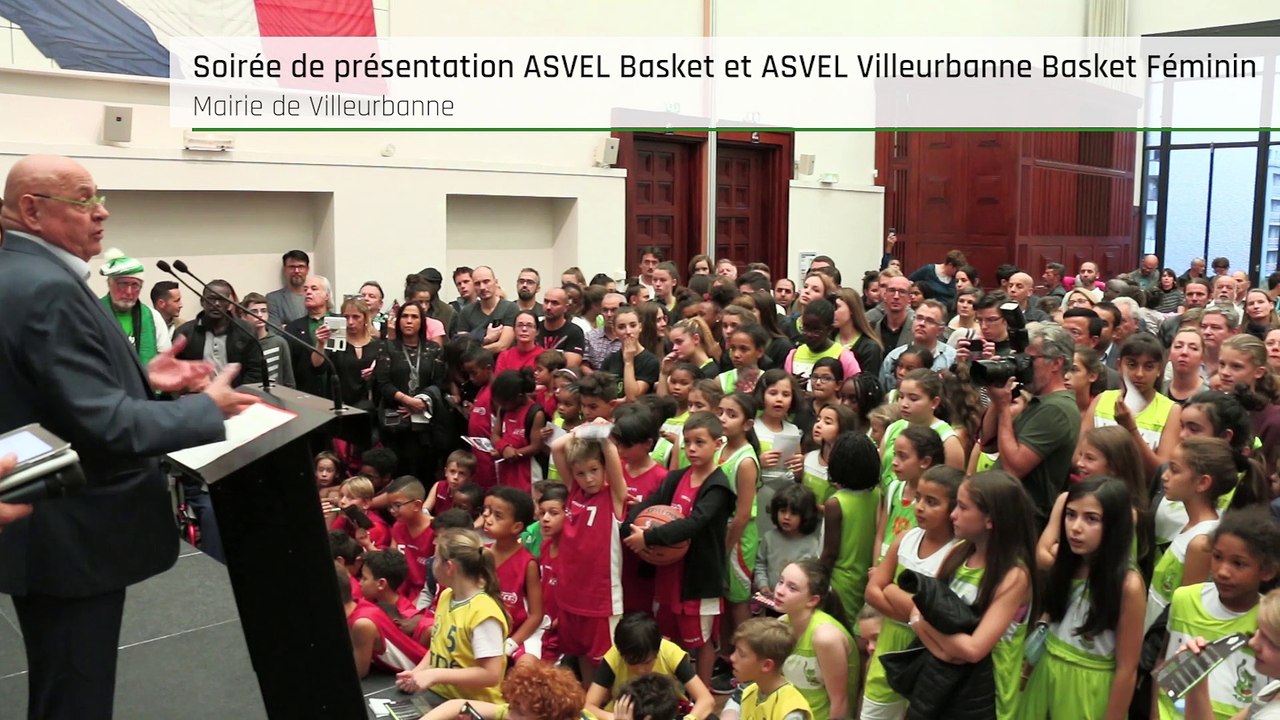 Présentation ASVEL Basket et ASVEL Villeurbanne Basket Féminin