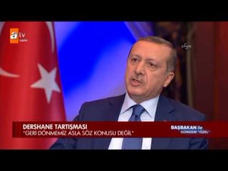 DEVAMI - Erdoğan: Artık dershane anlayışının yürümesi mümkün değil