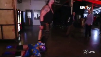 Wwe Raw 4-17-2017 Best Big Show Attacks Braun Strowman Full HD