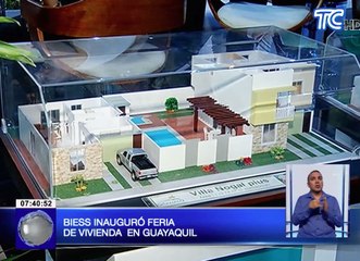 BIESS inauguró feria de vivienda en Guayaquil