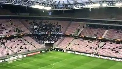 Nizza - Lazio: tifosi laziali all'Allianz Riviera