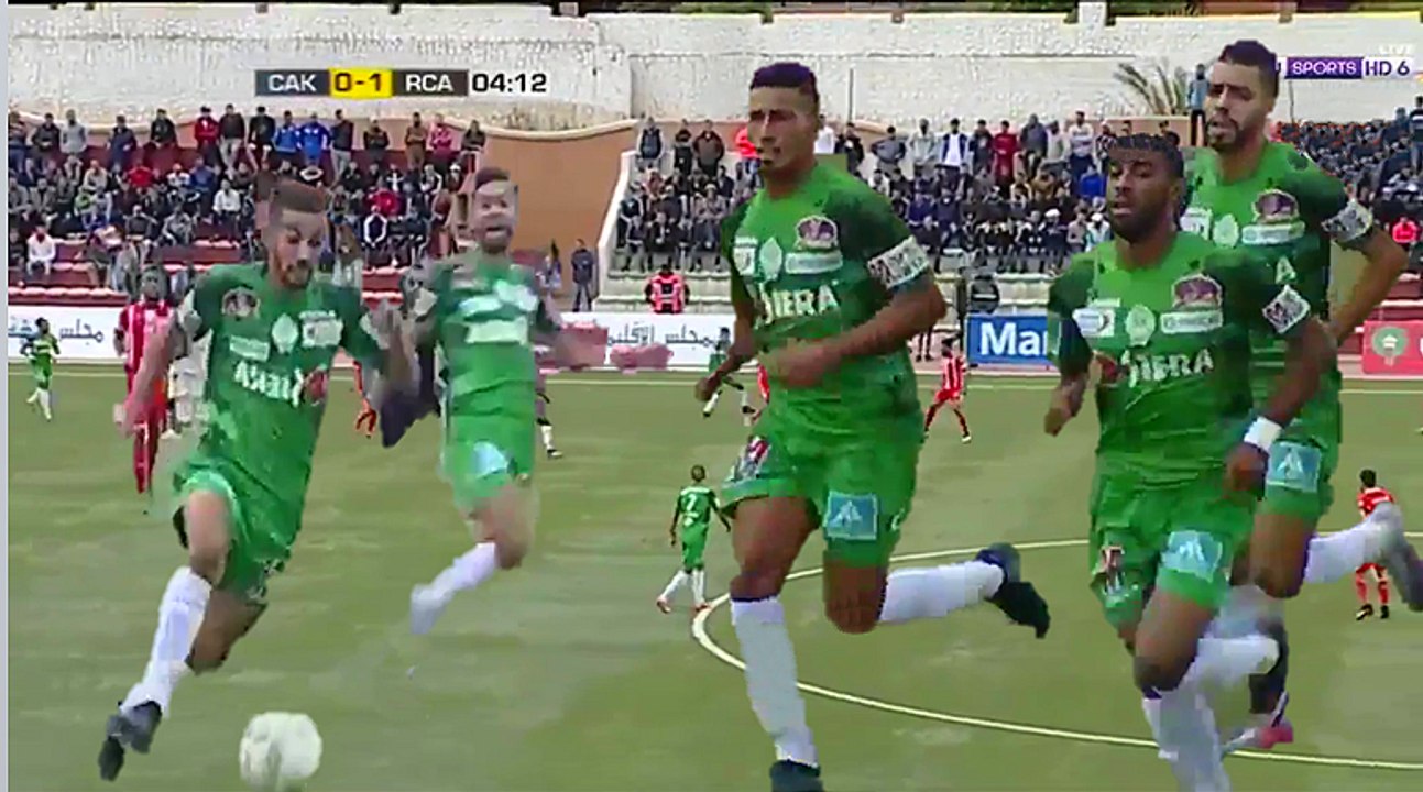 أهداف مباراة شباب أطلس خنيفرة و الرجاء البيضاوي 0-2 ربع نهائي كأس العرش إياب 19-10-2017