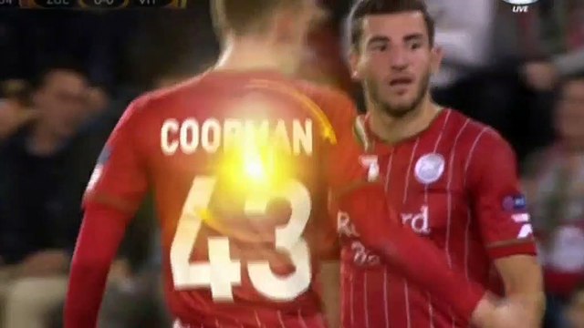 Guram Kashia Own Goal HD - Waregem 1 - 0 Vitesse - 19.10.2017 (Full Replay)