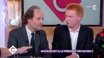 Adrien Quatennens : Macron, président des riches ? - C à Vous - 19/10/2017