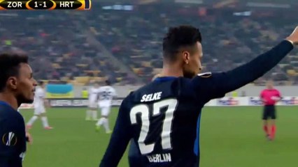 Davie Selke Goal HD - Zorya Luhansk 1 - 1 Hertha Berlin - 19.10.2017 (Full Replay)