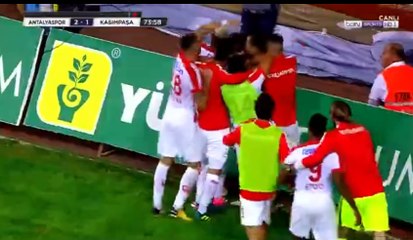 Deniz Kadah Goal HD - Antalyaspor	2-1	Kasimpasa 20.10.2017