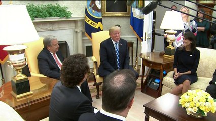 Trump e Guterres discutem reforma da ONU