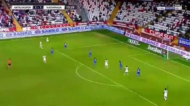 Goal HD - Antalyaspor	2-1	Kasimpasa 20.10.2017