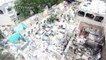 Mogadiscio: vue aérienne des conséquences de l'attentat