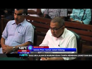 Hasban Ritonga jalani sidang dugaan sengketa lahan di Medan - NET17