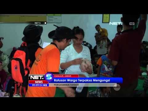 Pasca pergeseran tanah BPBD tetapkan tanggap darurat sepekan - NET5