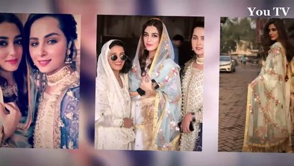 Maya Ali And Nimra Khan At Abdullah Sultan Nikkah Ceremony