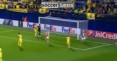 Tomas Necid GOAL HD - Villarreal 0-1 Slavia Prague 19/10/2017 HD