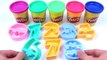 Learn Colors and Numbers for Kids Learn to count with Play doh Disney Mickey Mouse Number Cutter 0-9