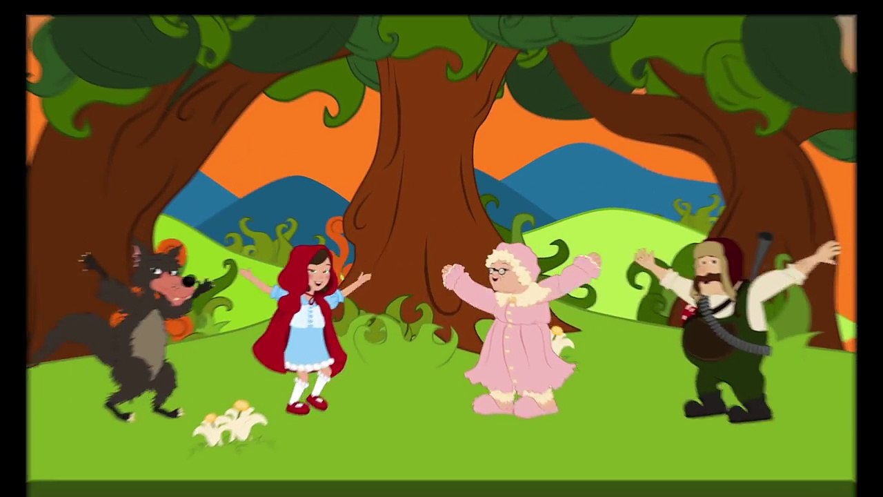 Le Petit Chaperon Rouge | 1 Conte + 4 comptines et chansons - dessins animés en français
