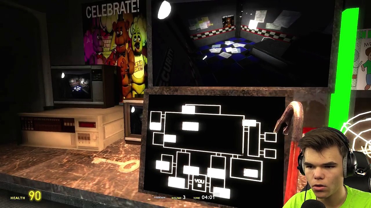 FIVE NIGHTS AT FREDDYS!! (GMod Funny Moments)