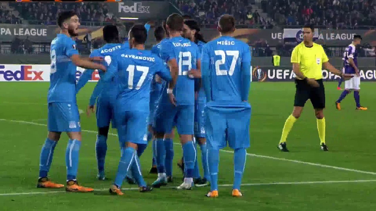 Mario Gavranovic Goal HD - Austria Vienna 0 - 1 Rijeka - 19.10.2017 (Full Replay)