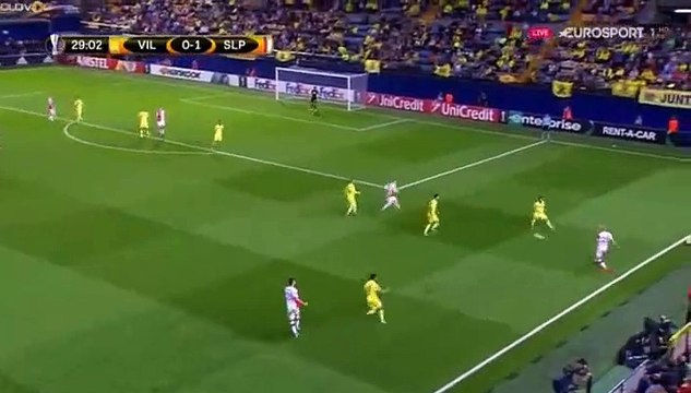 Danny Goal HD - Villarreal	0-2	Slavia Prague 19.10.2017