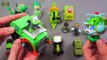 Learning Green Color for Kids with Street Vehicles Tomica Paw Patrol Peppa Heli Thomas Hulk Dinosaur
