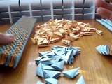 3D Origami Heart Box Tutorial