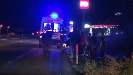 Yolun Karşısına Geçmeye Çalışan Kadına Otomobil Çarptı