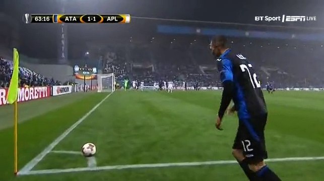 Andrea Petagna Goal HD - Atalanta 2-1 Apollon 19.10.2017