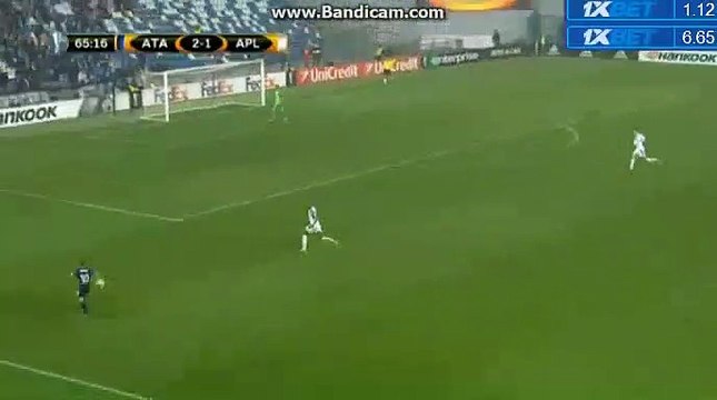 Romeo Freuler Goal HD - Atalanta Bergamo 3-1 Apollon Limassol 19.10.2017