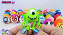 Mega 30 Play Doh Surprise Eggs MLP Dory Inside Out Disney Toys Surprise Egg and Toy Collector SETC
