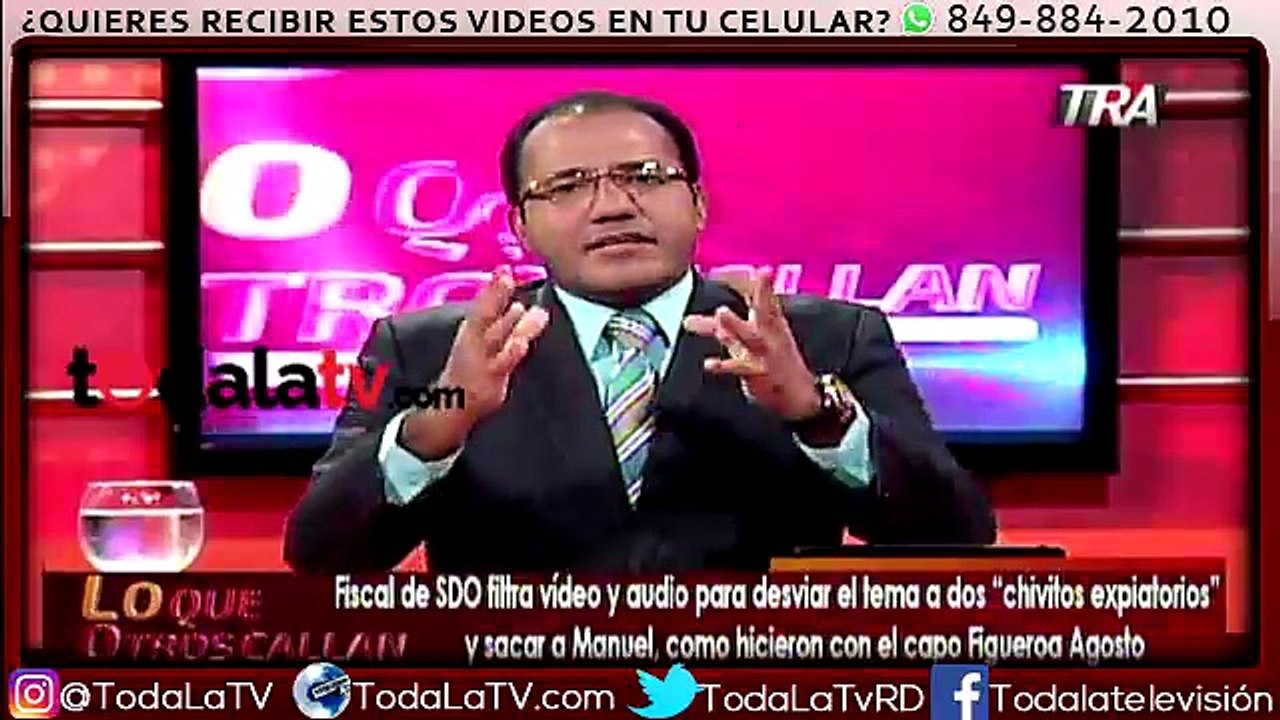 Salvador Holguín arremete fuertemente contra Olga Diná-Lo Que Otros Callan-Video