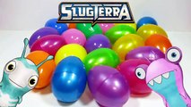 ¡21 Huevos sorpresa Con Juguetes de Slugterra! / Bajoterra / 21 Surprise eggs of Slugterra