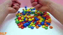 M&Ms Fun Educational Video Learn Colors How to Write 4 Colors using M&Ms Alphabets