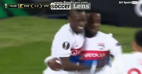 Bertrand Traore Super GOAL HD - Everton 1-2 Lyon 19/10/2017 HD