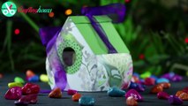 DIY Gift Box - How to Make Valentine Chocolate Gift Box Step By Step