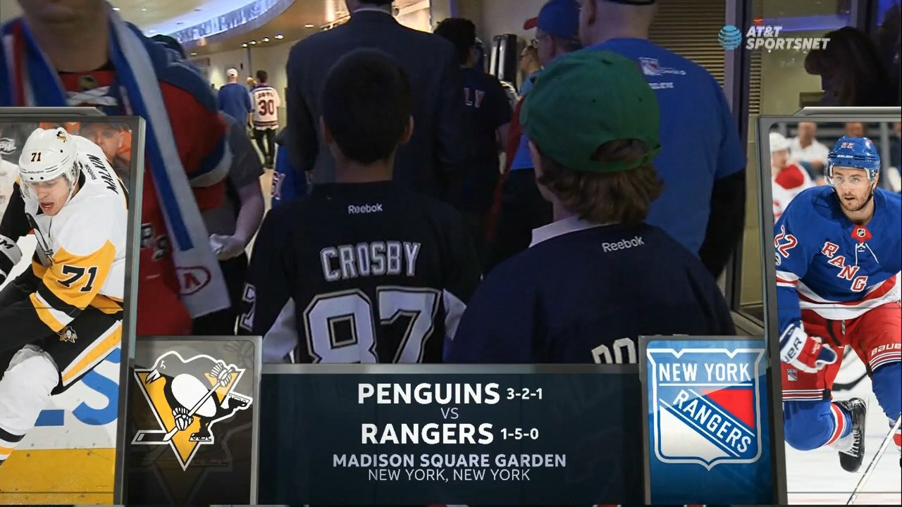 Penguins @ NY Rangers (10/17/2017)
