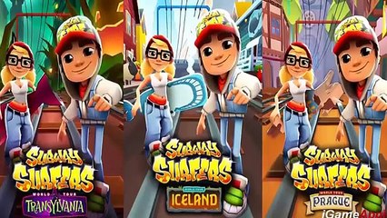 Subway Surfers Transylvania VS Iceland VS Prague Gameplay for Children HD #3