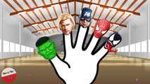 Spiderman vs All AVENGERS | HULK Thor Captain America IRONMAN Venom Finger Family