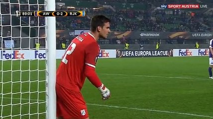 Kevin Friesenbichler Goal HD -  Austria Vienna 1-2 Rijeka 19.10.2017