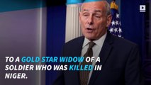 John Kelly defends Trump's call to widow of fallen soldier