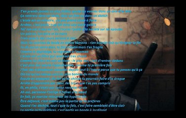 Orelsan -   Notes pour trop tard feat. Ibeyi ( parole -  lyrics )