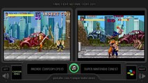 Final Fight (Arcade vs Snes) Side by Side Comparison (Final Fight Guy)