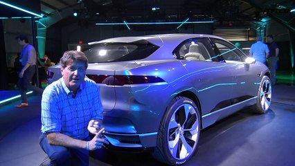 Jaguar I-PACE Concept | Photon Red Driven In London