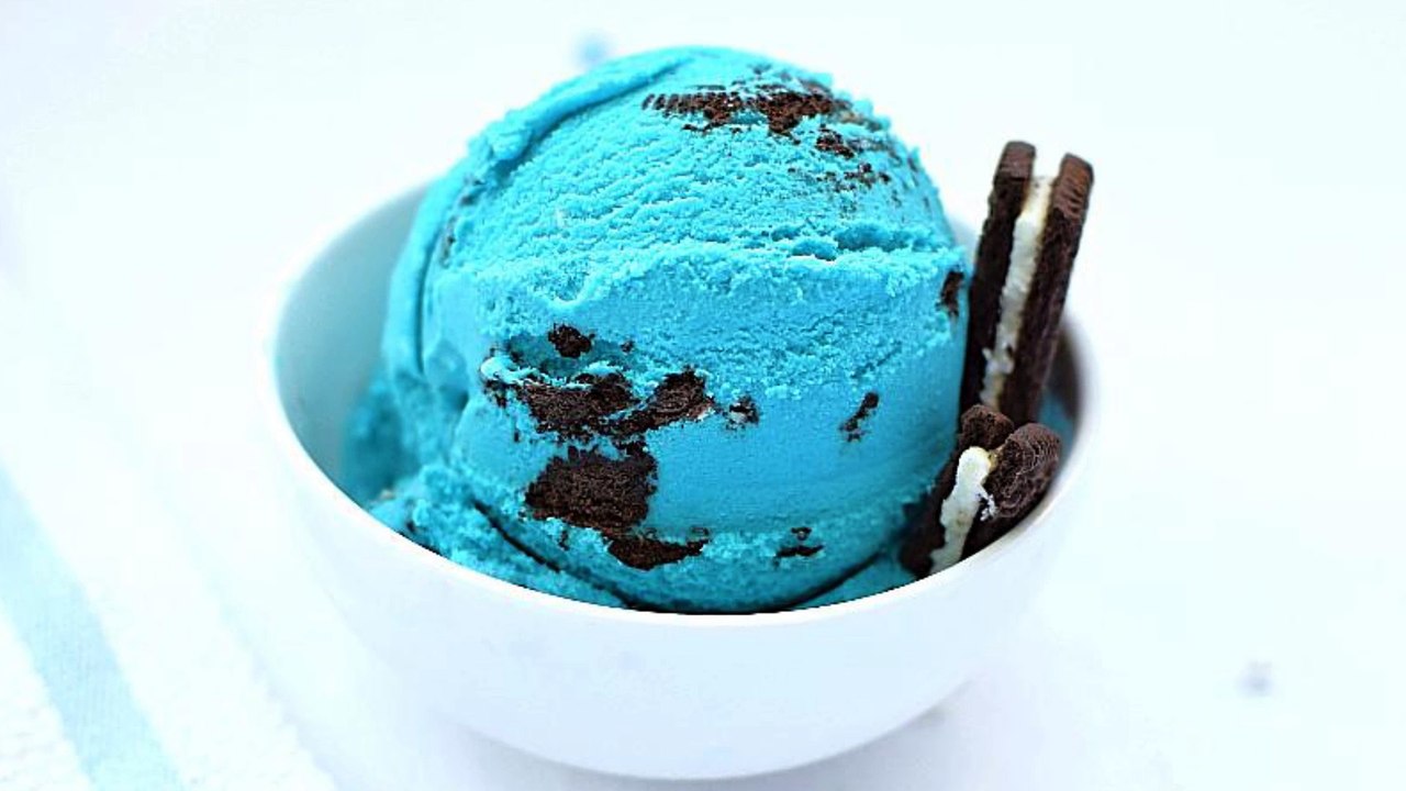 Cookie Monster Ice Cream Recipe